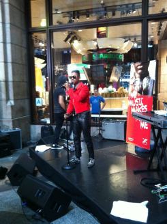 Miguel Performing Live at Sony Records - October 2012 