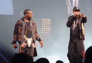 Kanye West in Givenchy kilt