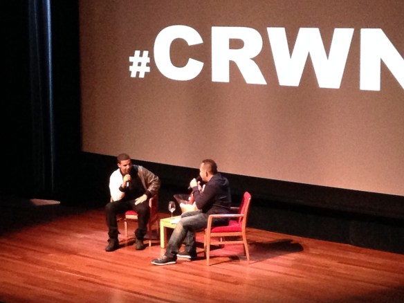 Drake & Elliott Wilson #CRWN Event NYC, September 2013 