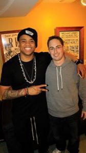 Me with Mack Wilds  December 24, 2013