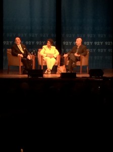Clive Davis & Aretha Franklin, NYC, Oct. 2014