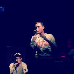 Logic "Under Pressure" album listening event, NYC, Oct. 2014